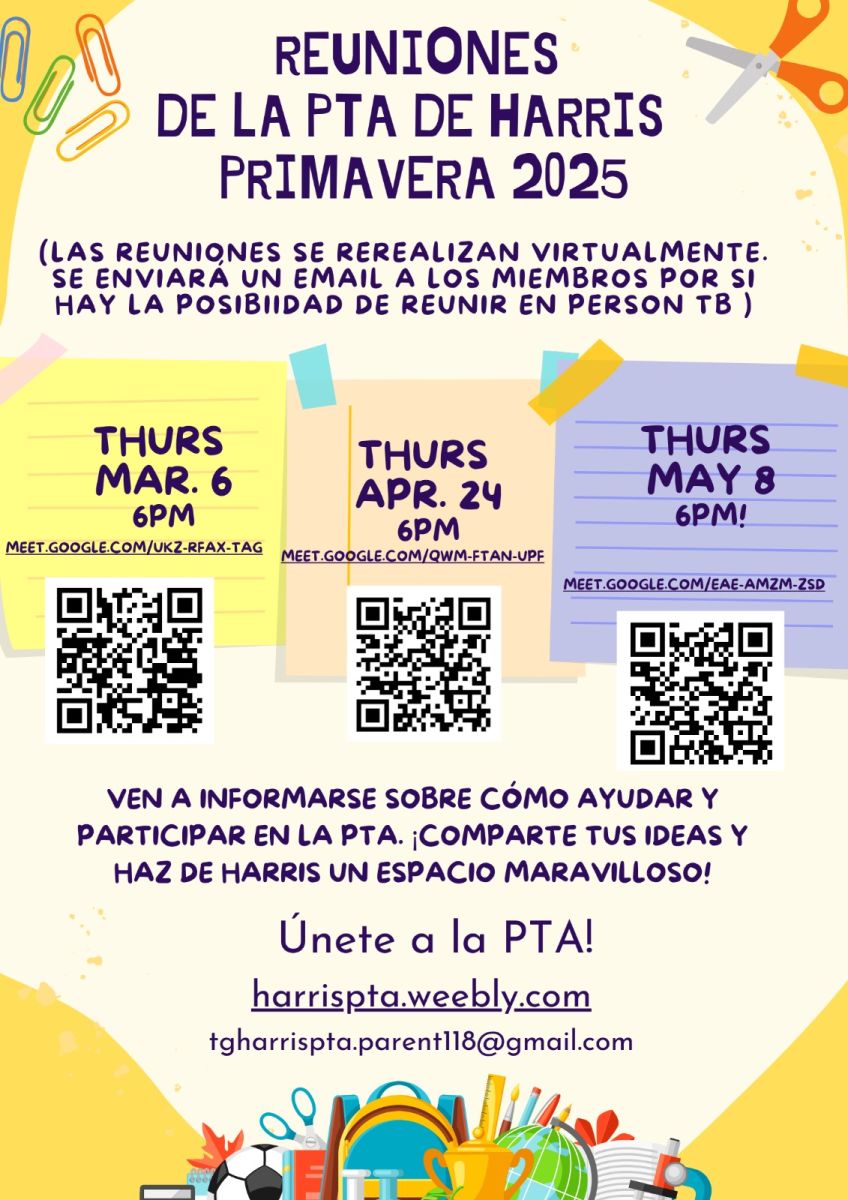 PTA meeting dates spanish